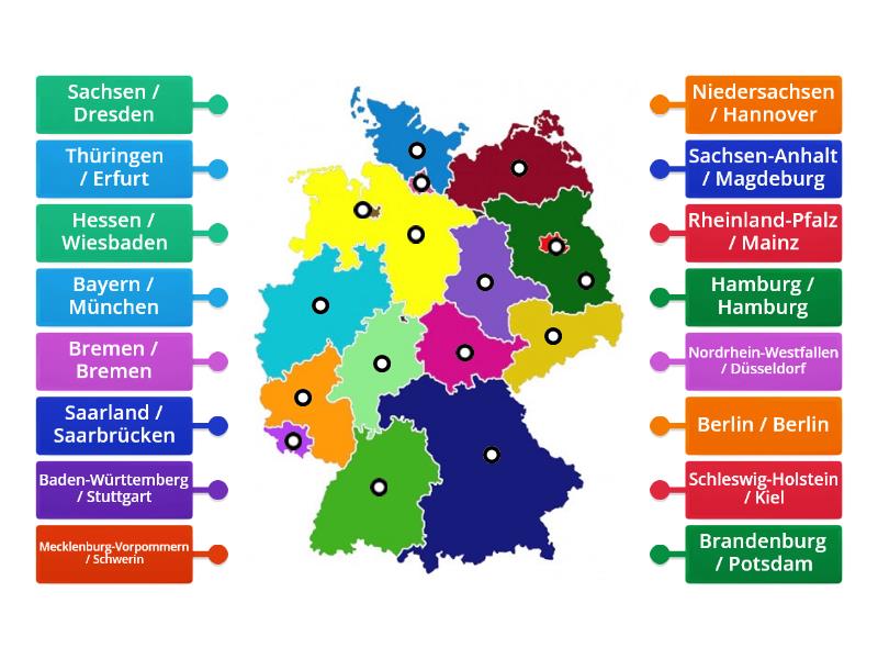 was sind die 16 bundesländer deutschlands und ihre abkürzungen