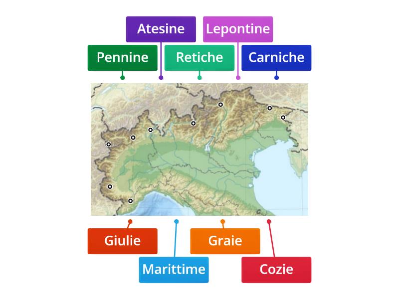 Le Alpi Immagini Con Bollini 4995