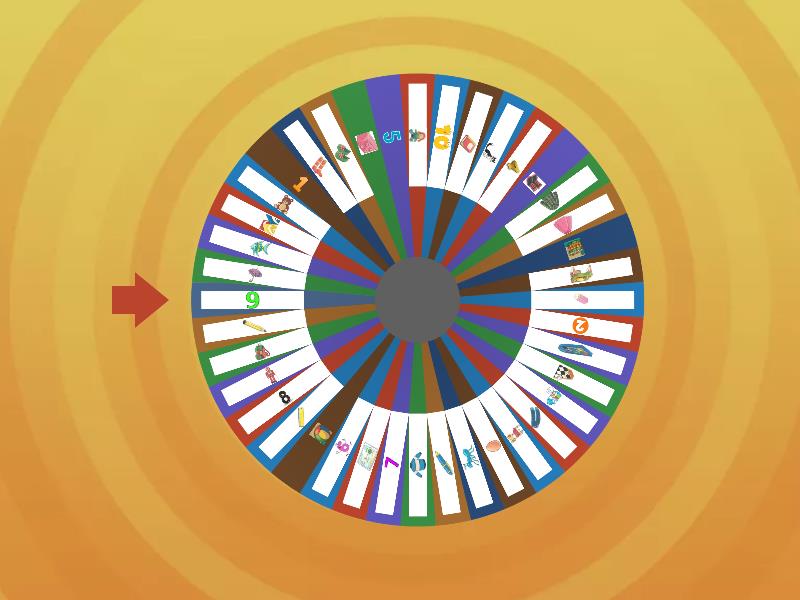 bingo! - Spin the wheel