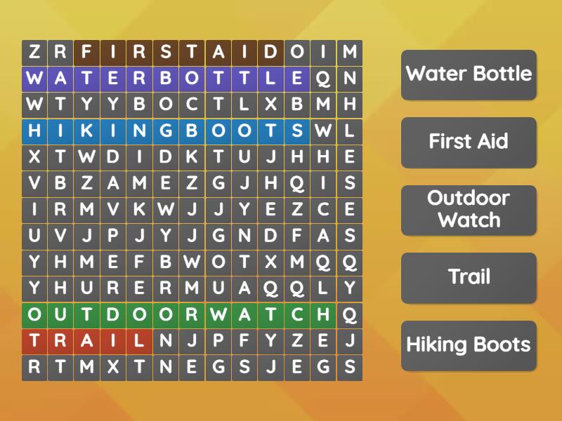 equipment-must-be-carried-while-hiking-wordsearch