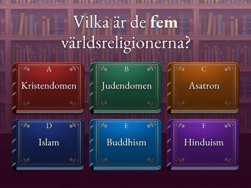 Religion - Kristendom - Quiz