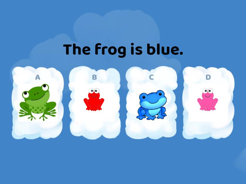 Frog & Rabbit colors - Cuestionario