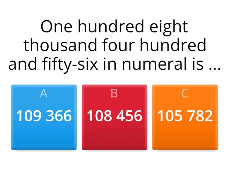 Maths Year 6 - Quiz