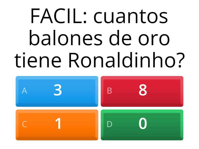 CUANTO SABES DE FUTBOL? - Cuestionario