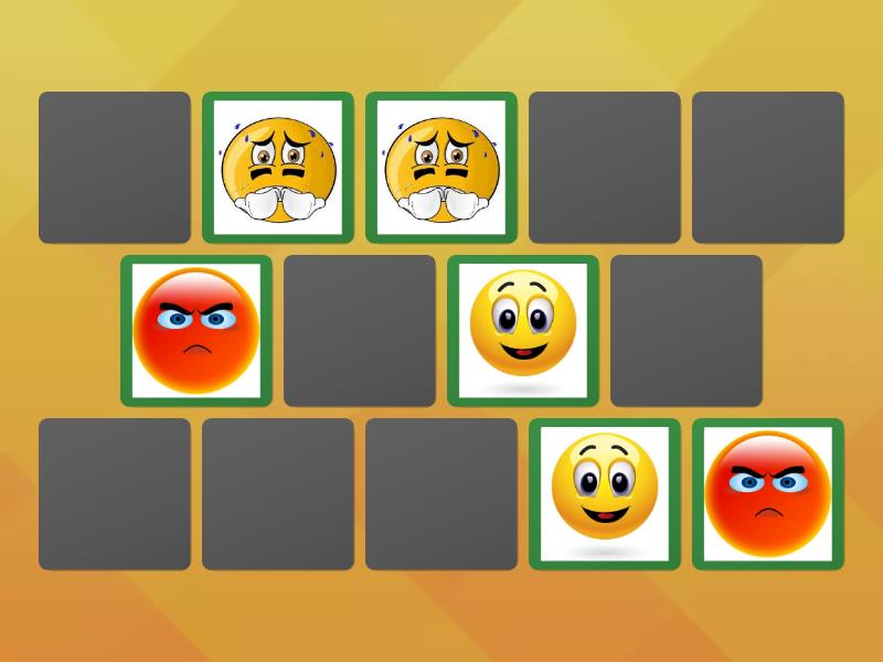 Memory emozioni matching pairs