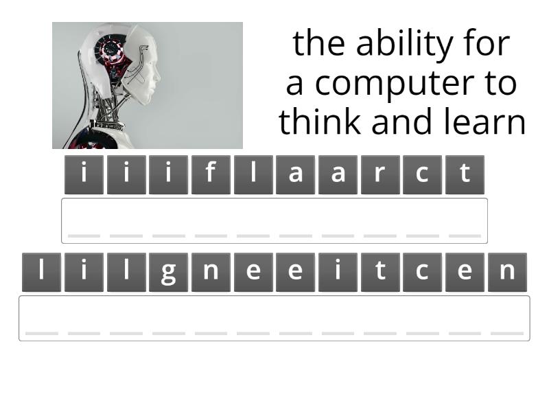 AI Vocabulary - Anagram