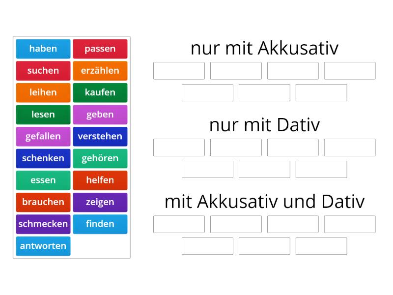 Klasse B1.1_K.6_ÜB S. 60, Üb. 3a - Group sort