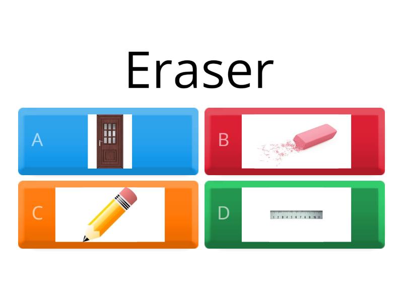 School objects - Quiz