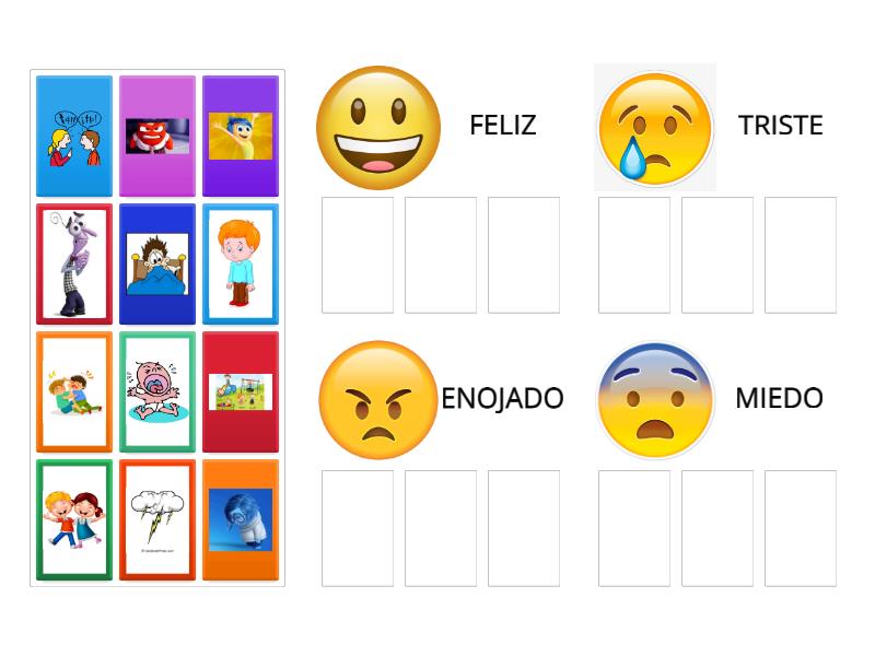 Agrupar Emociones - Group sort