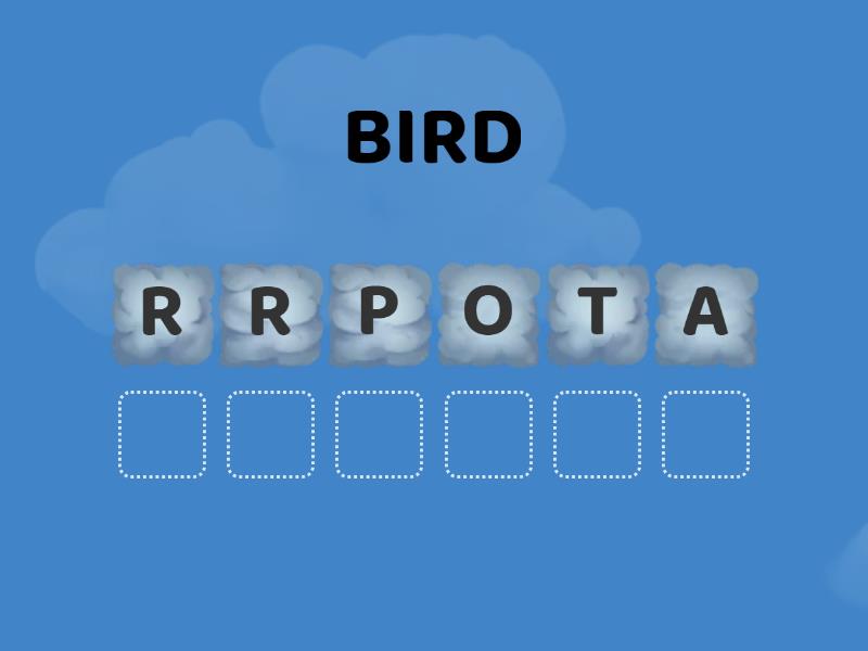 Unscramble these words anagram