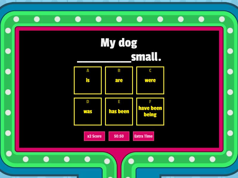 some examples - Gameshow quiz