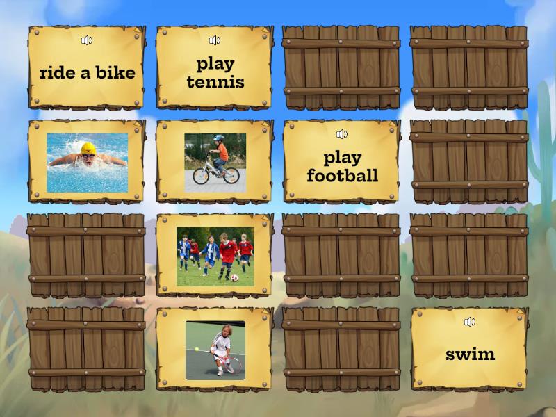 Kids box 1 unit 9 - Matching pairs