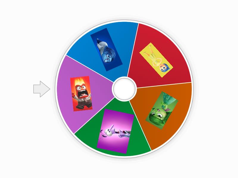 INSIDE OUT FEELINGS - Rueda aleatoria