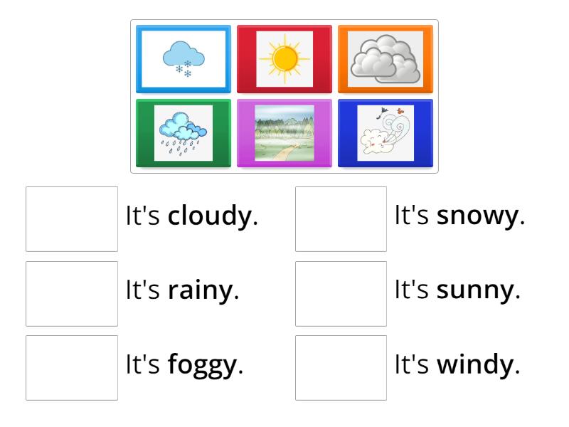 Weather - Match up