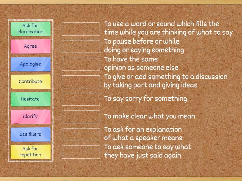 learners functions tkt - Match up