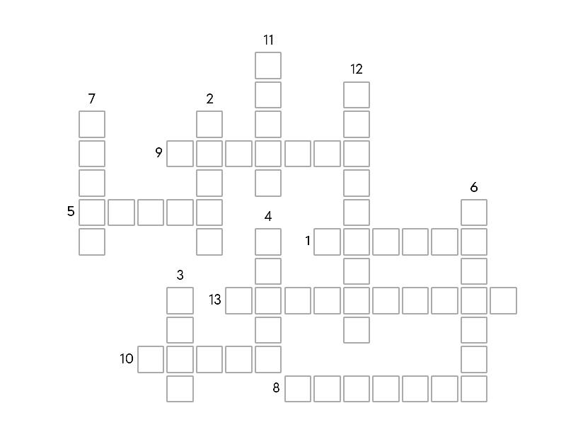 Croos Taste spell Crossword