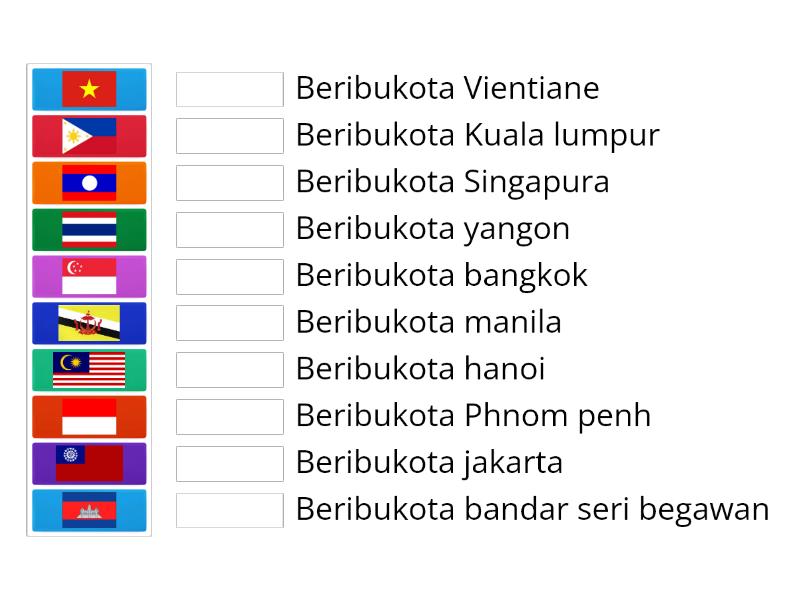 Mengenal Bendera Negara ASEAN - Match up