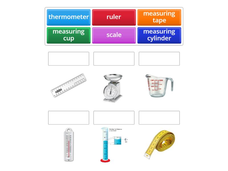 Chapter 11 C Measuring Tools - Match up