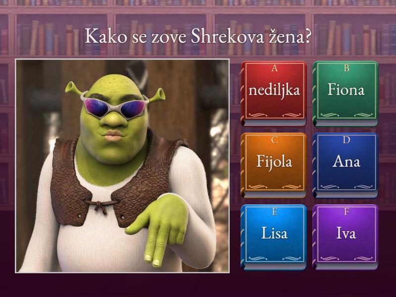 Shrek - Quiz