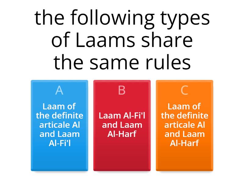 Tajweed Resources Part1 - Quiz