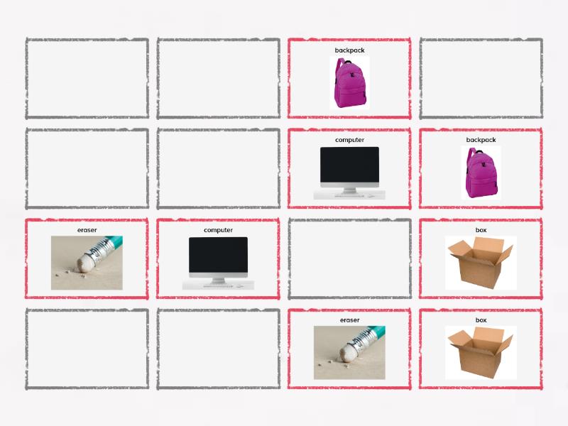 Topic 2: Objects - Matching pairs