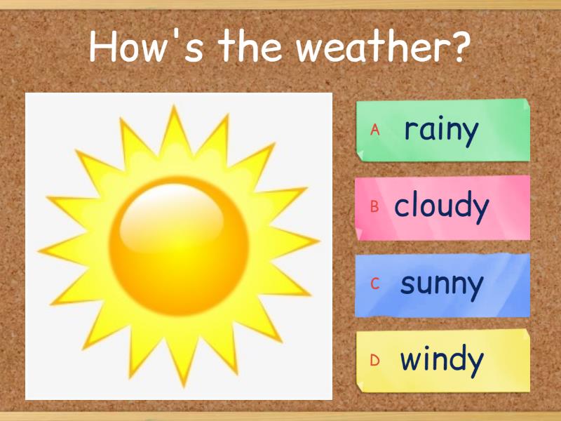 How's the weather? - Quiz