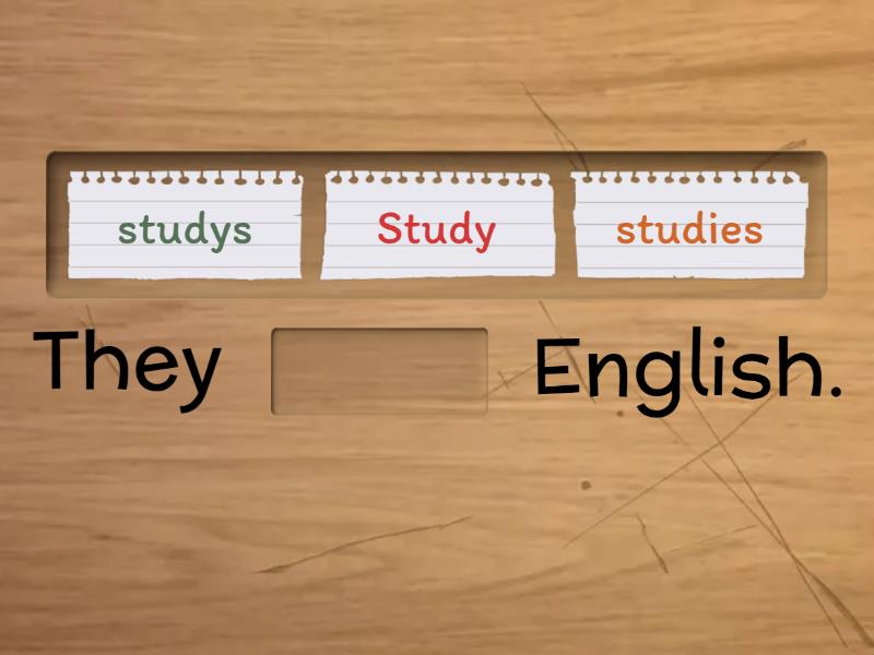 s correctly (Simple Present Tense) - Complete the sentence
