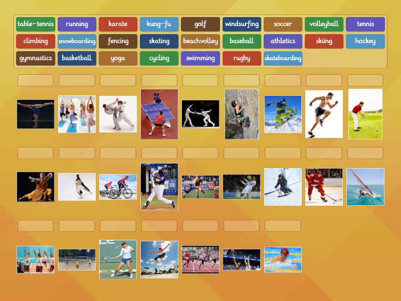 Sports - Match up