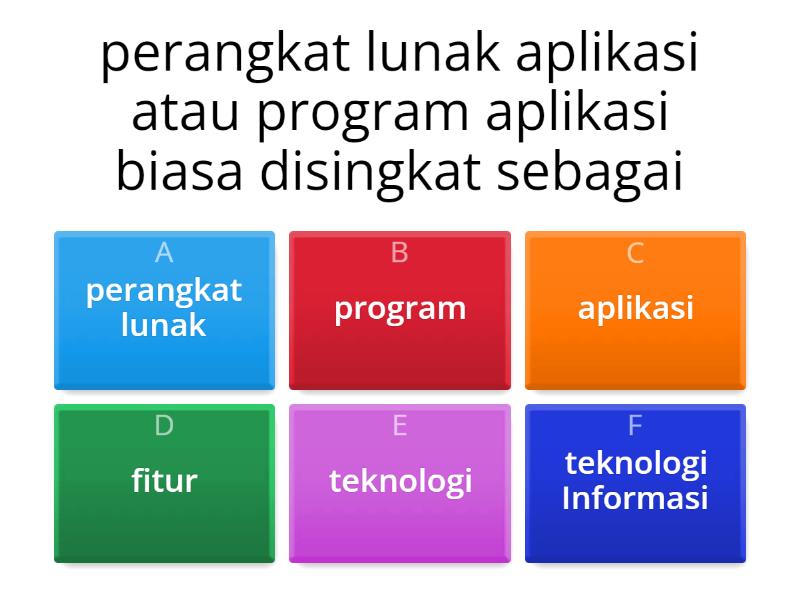 Perangkat Lunak - Quiz