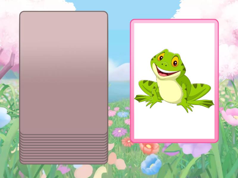 Spring Words - Speaking cards