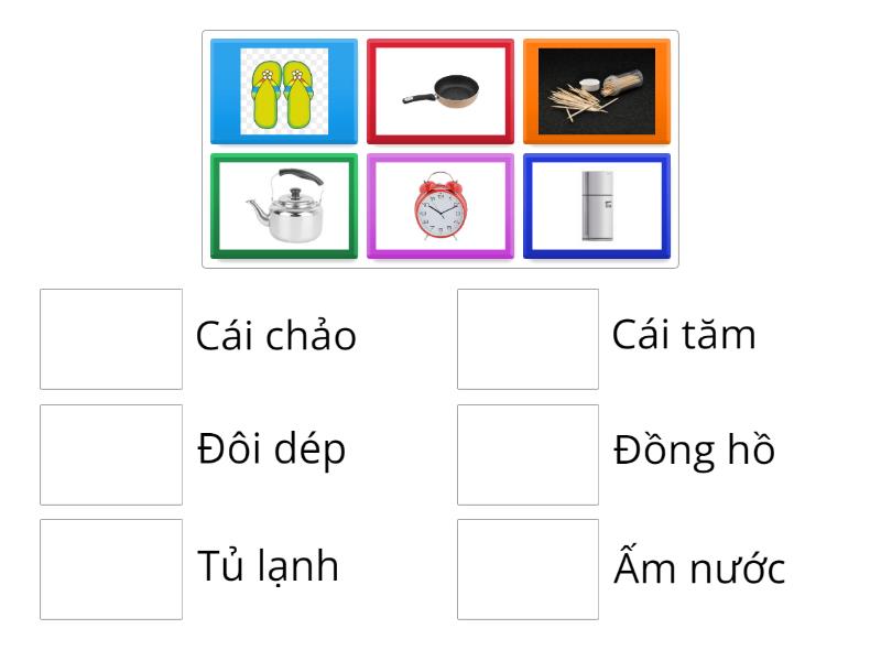 Hãy chọn cho đúng - Match up