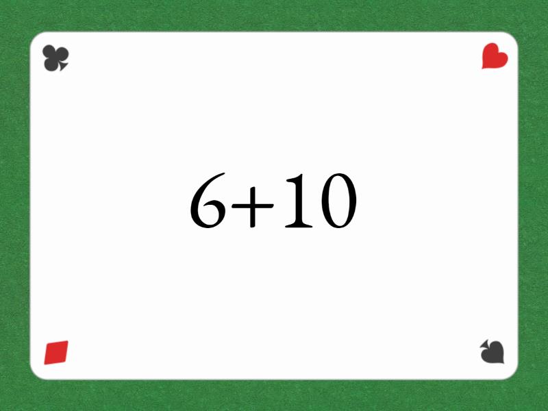 Compter - Flash cards