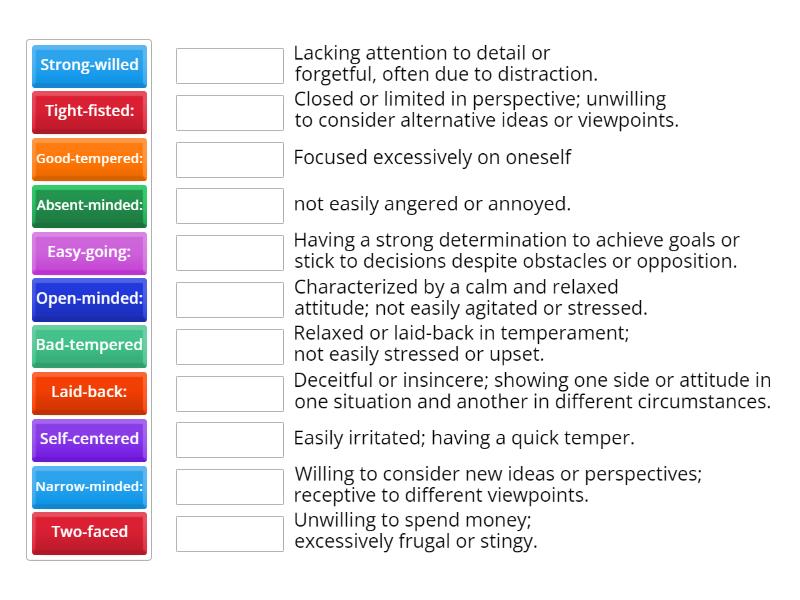 adjectives-match-up