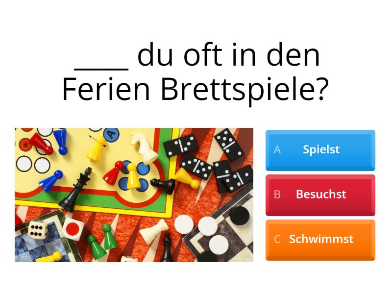 Was Machst Du In Den Ferien? - Quiz