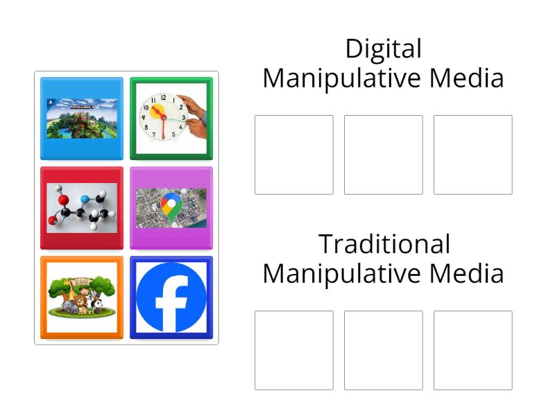 MANIPULATIVE MEDIA - Group sort