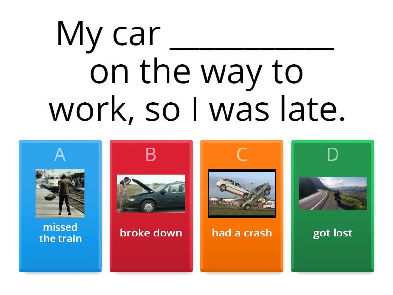 Travel Problems - Quiz