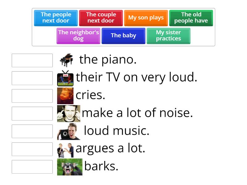 Matching Verbs - Match up