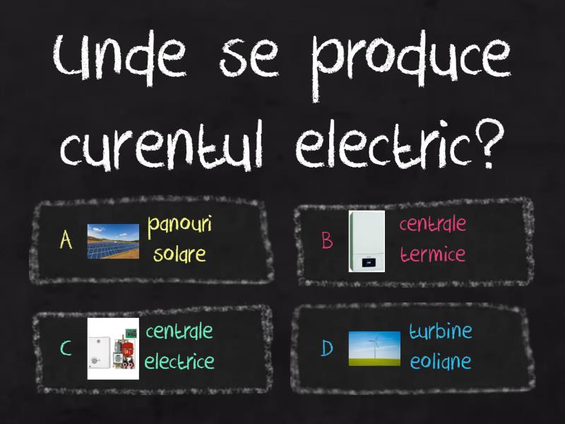 Electricitatea: corpuri și materiale care conduc curentul electric - Quiz