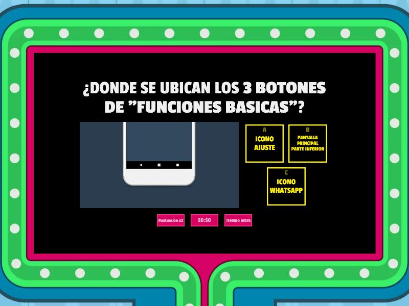 1ER. PRACTICA CELULAR - Gameshow quiz