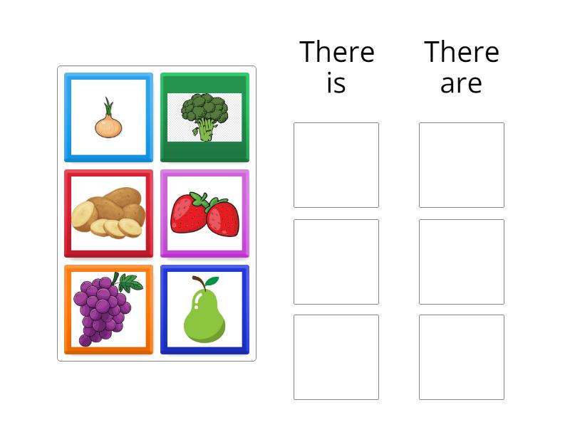 There is/There are - Group sort