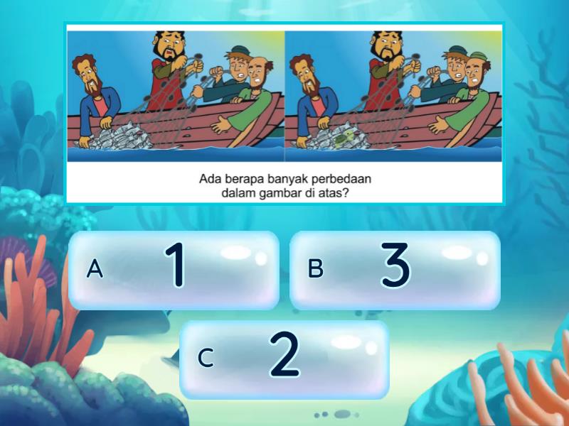 Simon Petrus Dan Yesus Di Danau Tiberias - Quiz