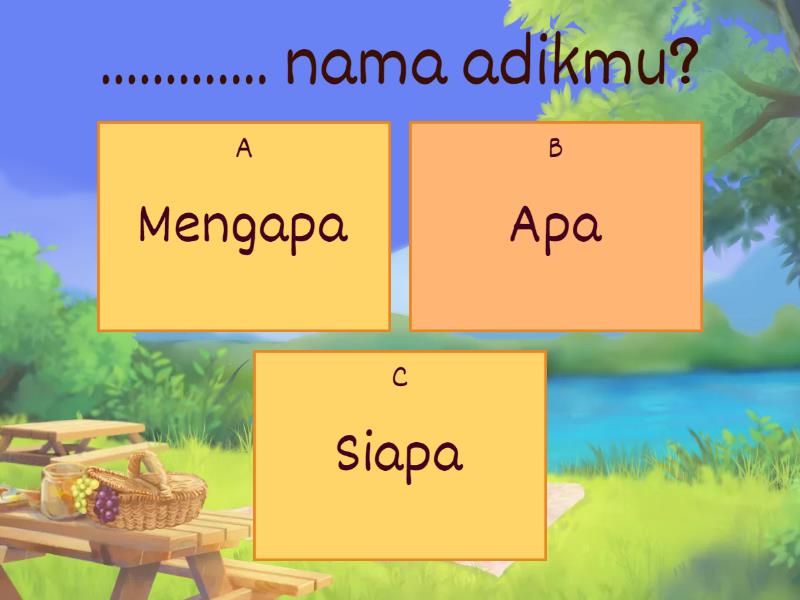 Non Reguler 2 - Kalimat Tanya (ADiKSiMBa) - Quiz