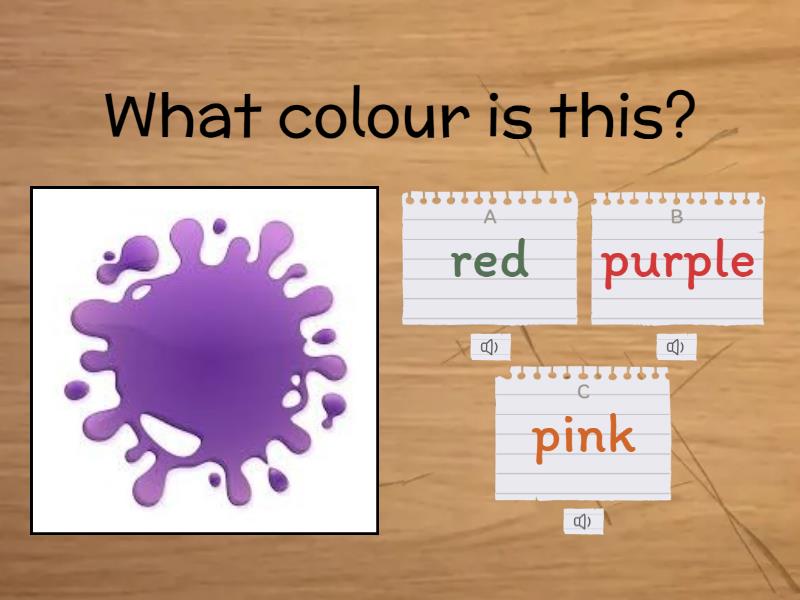Colours Quiz