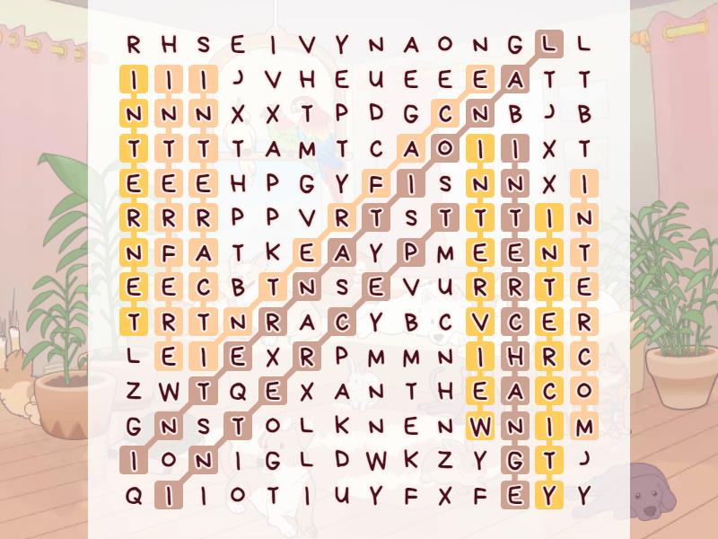 'inter-' - Wordsearch