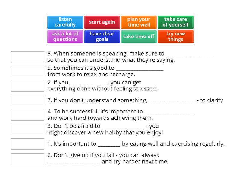 Roadmap A2+ Unit 1 B Vocab - Match Up