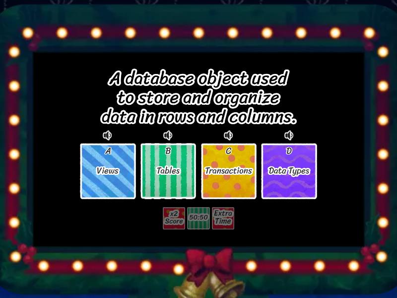 Oracle Database Game Show - Gameshow quiz