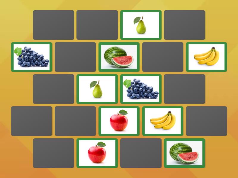 fruits-2-matching-pairs