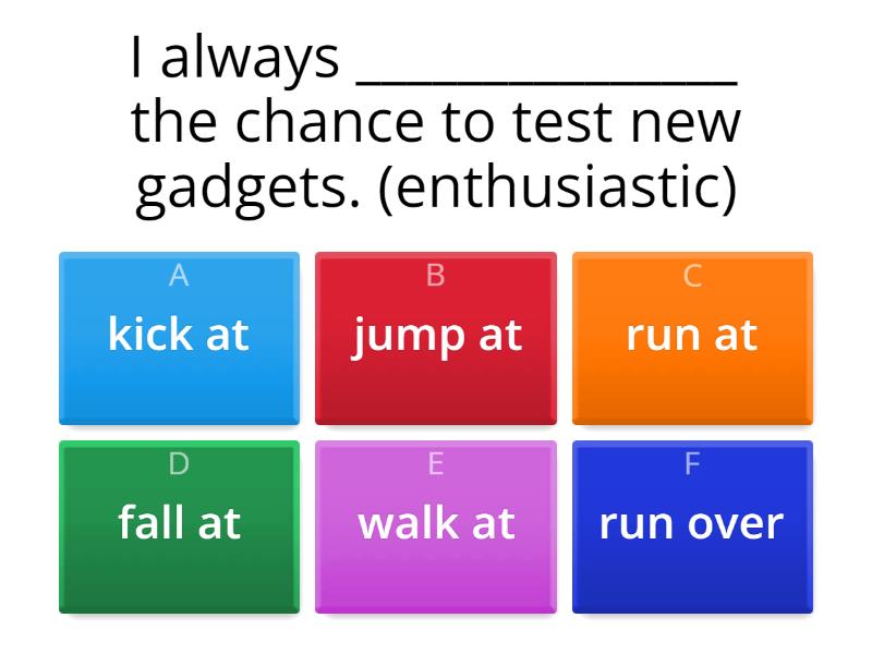Phrasal verbs for tech - Quiz