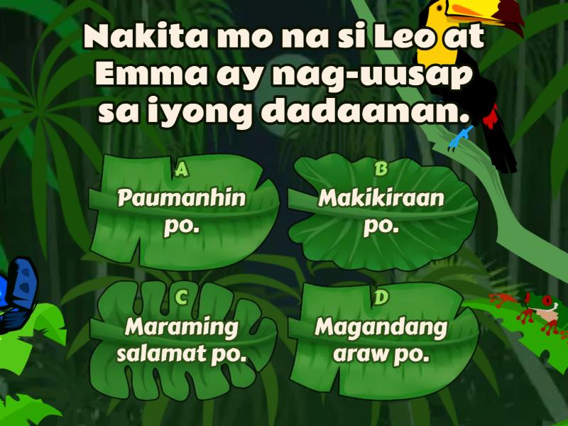 Paghahanda Sa Mapanubok Na Pagtataya Blg. 1 (Lunes) - Quiz