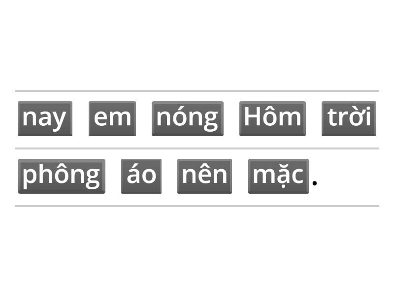 [Clothes] Put on / Take off 2 Unjumble